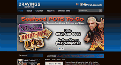 Desktop Screenshot of cravingsobx.com